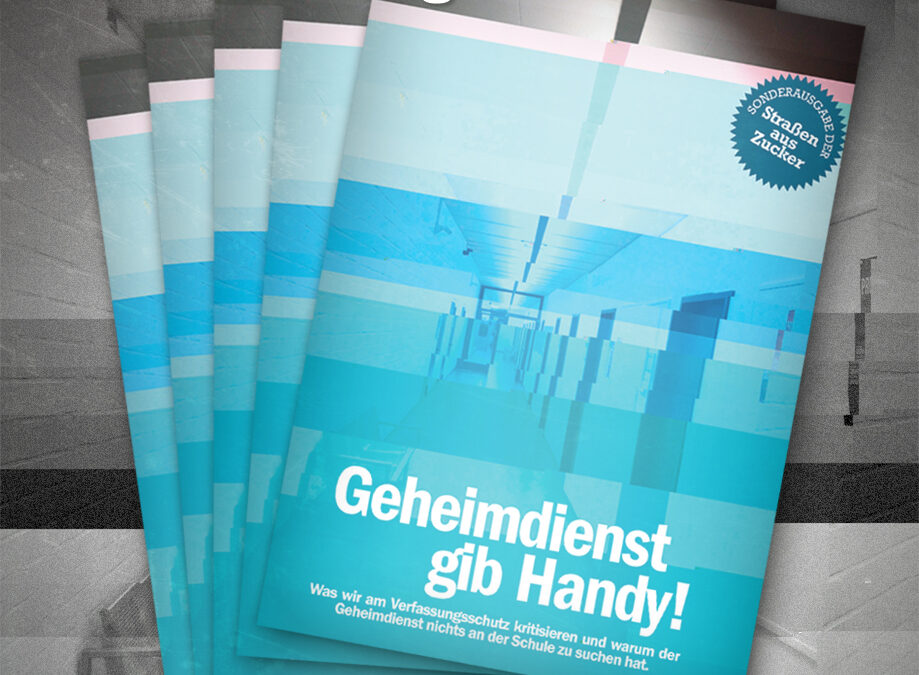 Geheimdienst gib Handy – jetzt „Straßen aus Zucker“ bestellen