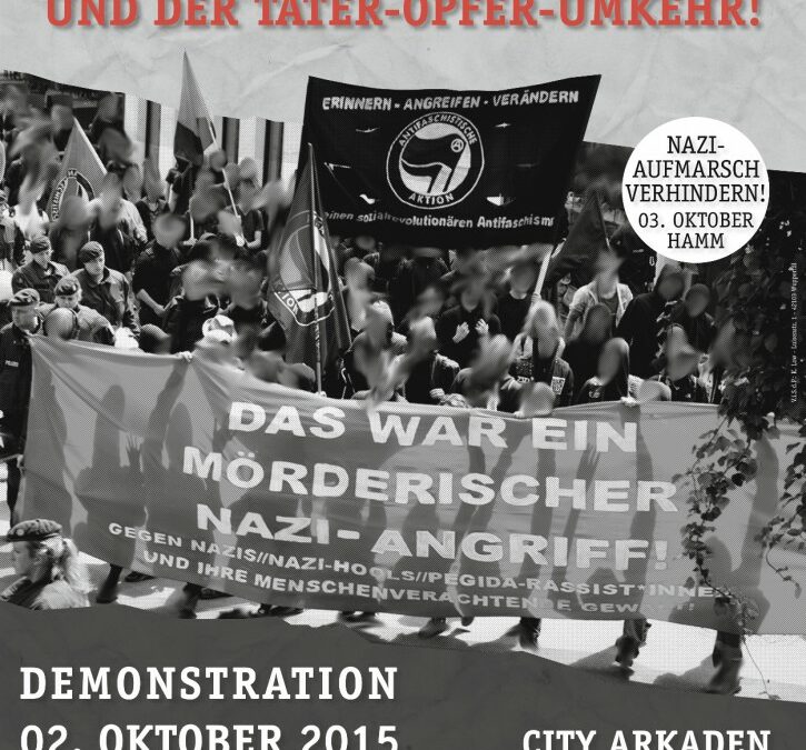 02.10.2015: Demo „Gegen HoGeSa, Nazis und Rassist*innen! Kein Bock mehr auf Polizeigewalt!“ @Wuppertal